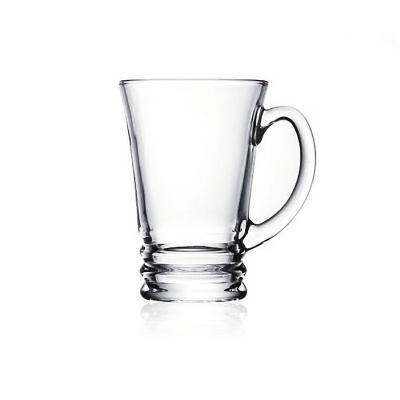 China New Best Quality Classic/Postmodern Glass Beer Mug With 16oz Big Handle 500ml Beer Mug Beer And Cider Wholesale Glass Clear Mug for sale