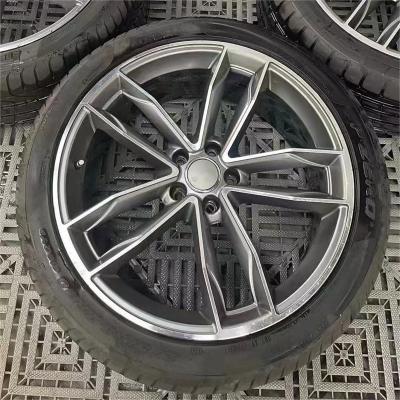 China ALLOY used car rims 20 inch 9J for audi A7 original used alloy wheels 5x112 ET28 90% off-round new no no deformation A7 A6 A5 Q7 Q8 for sale