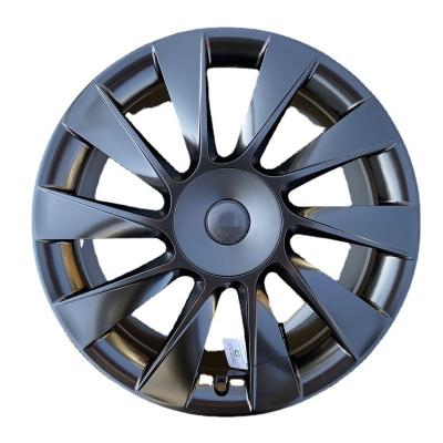 China Multi Holes 5x114.3 19 Black Silver Wheel Rim Wheel Rim 5 Inch 5 Spoke 20 Spoke Aluminum Alloy For Model Y Model 3 for sale