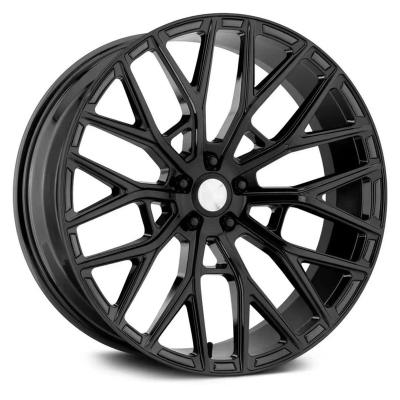 China ALLOY Ready Stock Alloy Rims Absolute Black Rims 17 18 19 Hole 20 Inch 5 5x120 5x114.3 Forged Wheels Passenger Car Rims For Car for sale