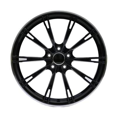 China Wholesale 18 ALLOY 19 20 Inch 5x112 5x114.3 5x120 Hyper Black Touring Car Alloy Trims For A4 A5 A6 for sale