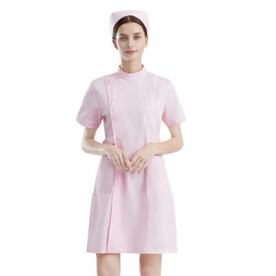 China 2021 Fashion Hospital Uniform Scrubs Wholesale Medical Scrub Costume Printing Hospital Spandex Gown Nurse for sale