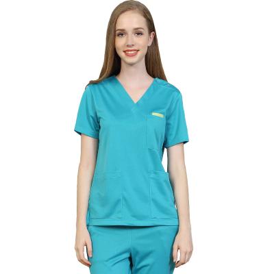 China 2021 Hospital Hospital Uniforms Scrubs Wholesale Uniforms Short Sleeve Medical Uniforms Nursing Scrub Sets for sale