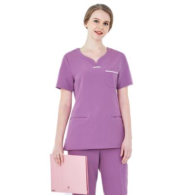 China Hospital Quality Doctors And Nurses Women Female Scrub Nursing Uniform Sets for sale