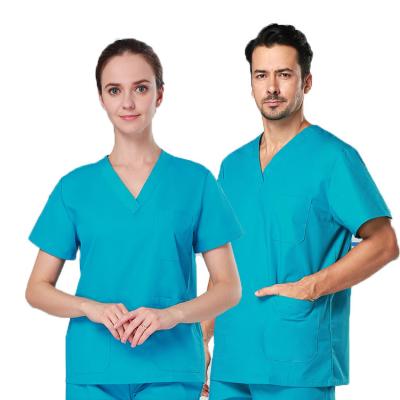 China Hospital Nursing Uniform Set Medical Scrub for sale