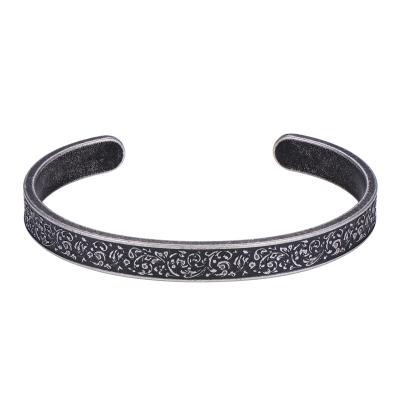 China Best Gift Use Environment Friendly Style Jewelry Hottest Fashion Bangle Stainless Steel Bracelet for Women and Girls (Large Size) for sale