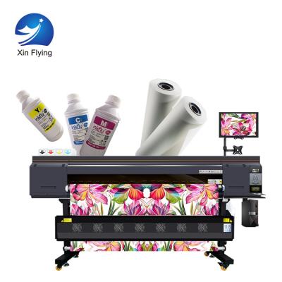 China Garment Shops Automatic Digital Inkjet Printing Machine Sublimation Printer For Ribbons for sale