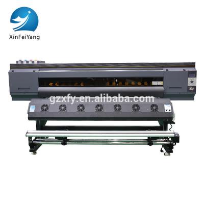 China Indoor Outdoor Advertising Digital Fabric Printing Machine Large Format Sublimation Printer for sale