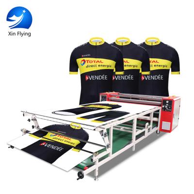 China Heat Transfer Pictures High Quality Stable Sublimation Roll To Roll Transfer Printing Machine Calender for sale