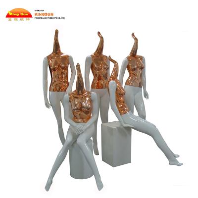 China Female Jewelry Mannequins Makeup Stand Models For Window Display for sale