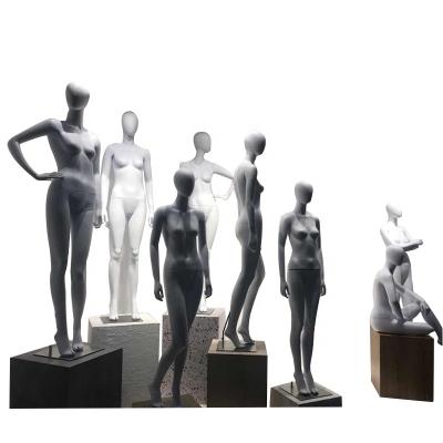 China Wholesale female mannequins ghost mannequins, window display mute, realistic maniquies woman for sale