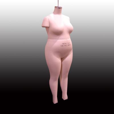 China Full body red color inflatable cheap mannequin. pink adjustable fat women work seamstress maniki for sale