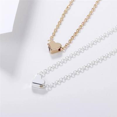 China CLASSIC 2 Years Warranty Stainless Steel Necklace Women Jewelry Gold Love Heart Necklace Pendant Jewelry Manufacturer for sale