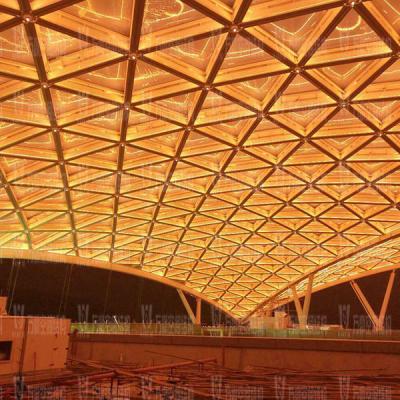 China BELLE PVC ETFE PTFE Structural Roof Covering TENSION STRUCTURE for sale