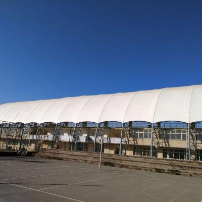 China Stadium Structural Roof Roof With Best Tensile PTFE PVDF ETFE Membrane for sale