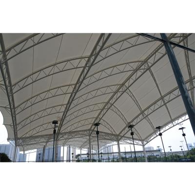 China Newest design good quality steel pvdf membrane shell hotel tent waterproof for sale