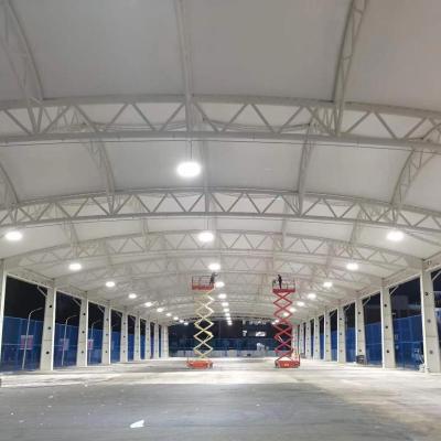 China Basketball Court Modern Steel Outdoor Stadium Fram Canopy Cover Roof Sports Tension Structure for sale