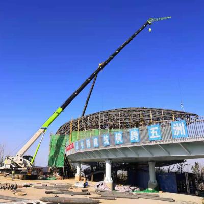 China Structural Roofing Prefab Customized Space Frame Truss Steel Structure Roof Structure for sale