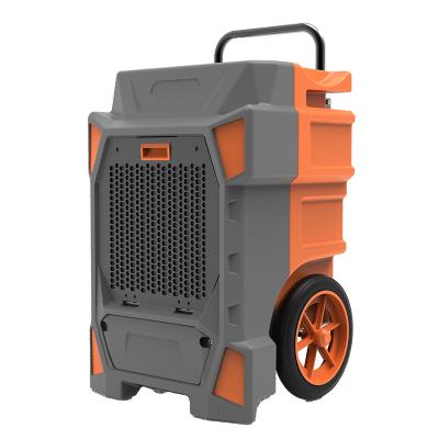 China Big Wheel Outdoor Metal Hand Push Industrial Commercial Dehumidifier for sale