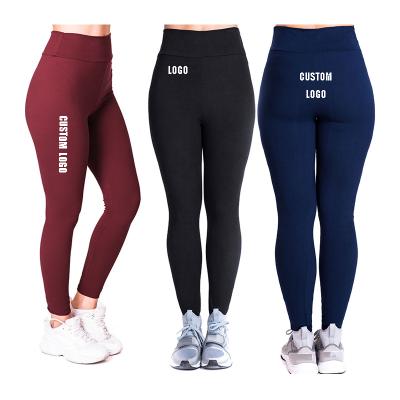 China Anti-wrinkle logo free WOMEN'S WAIST& ELASTIC CUFF PANTS CASUAL PANTS for sale