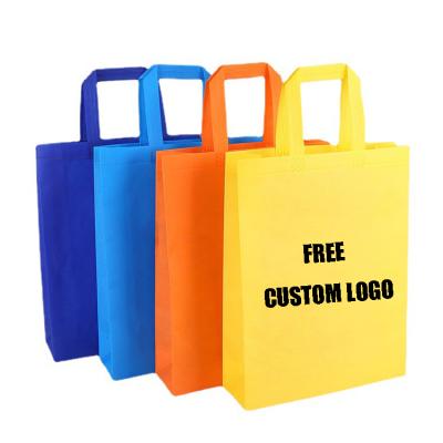 China Free Shipping Fashion Tote Bags Cheap Custom Printed Recyclable Non Woven Fabric Shopping Bags With Logo for sale