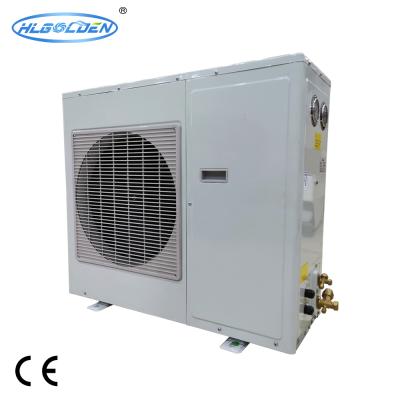 China Storge Warehouse 3HP Cold Box Type Air Cooled Condensing Unit For Room for sale