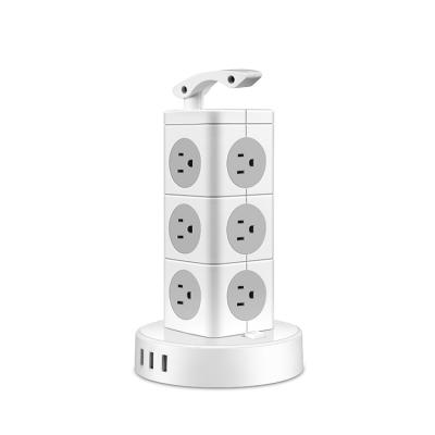 China Wholesale High Quality Residential / Multipurpose 1250W USA Socket Outlet Extension With Usb for sale