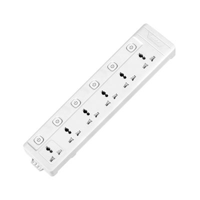 China Residential Standard 250V / General Purpose Grounding 2500w Extension White Charging Plugs Smart Wall Outlet Universal for sale