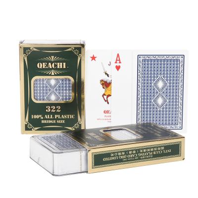 China Custom Printing Plastic Playing Cards PVC Custom Plastic Playing Cards for sale