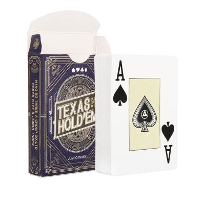 China Custom Wholesale Paper Playing Cards Custom Paper Printing Playing Cards Front And Back Printing for sale