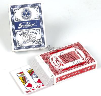 China Poker Paper Plastic Professional Playing Cards for sale