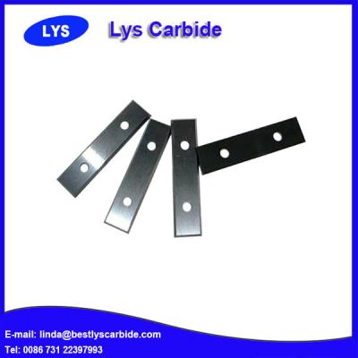 China Tungsten carbide knife blade manufactured by Lys carbide for sale