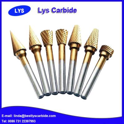 China Hard alloy tungsten carbide rotary burrs for sale