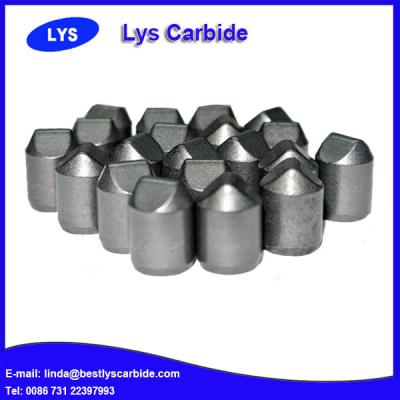 China Cemented carbide buttons & inserts for mining tools B types side wedged buttons for sale