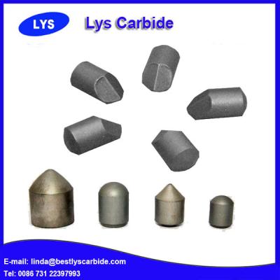 China Cemented carbide buttons & inserts for mining tools S types Spoon button for sale