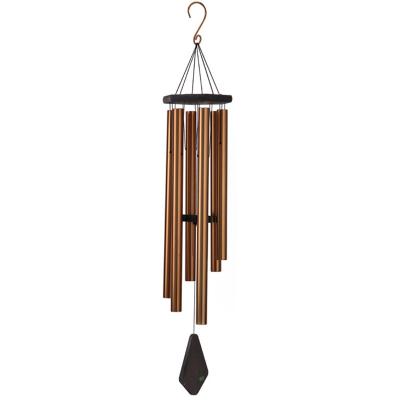 China Easy Installment 2022 Deep tone large memorial elephant indian traditional Outdoor copper wind chimes for sale