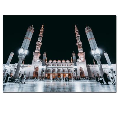 China Modern Digital Canvas Print Pilgrimage At Cheap Price Mecca Muslim Paintings Art On Canvas for sale