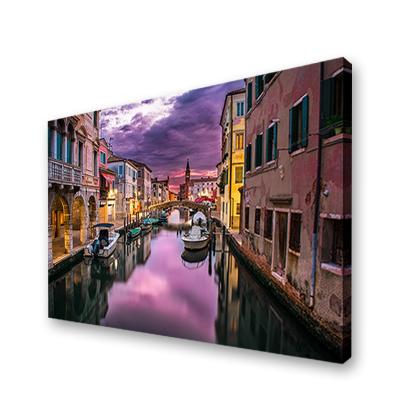 China Custom Wholesale Modern Venice City Landscape Wall Art Canvas Painting For Home Decoration for sale