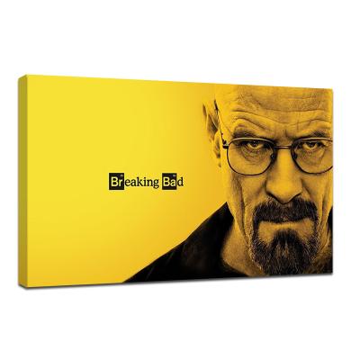 China Classic portrait movie Breaking Bad poster canvas painting colorful portrait posters pictures for living room home decor for sale