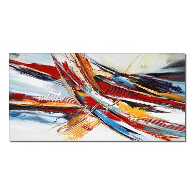 China Hand Painted Abstract Canvas Oil Painting For Living Room , Modern Home Office Decor Artwork Wall Art for sale