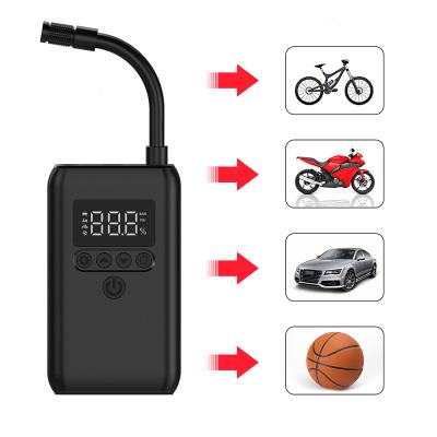 China Durable/Handheld Portable 150 PSI Electric Compressor Air Compressor Tire Inflator for Car Motorcycle Bicycle Balls with Digital Pressure Gauge for sale