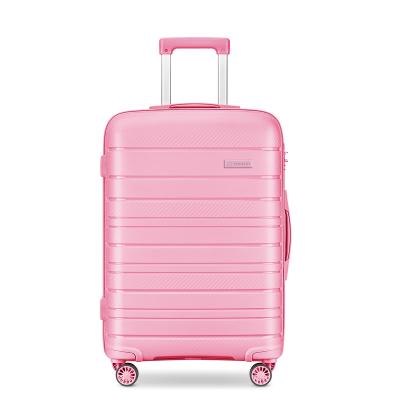 China pp wholesale china manufacturer custom case carry on cheap cabin hand luggage set pp luggage bag for sale for sale