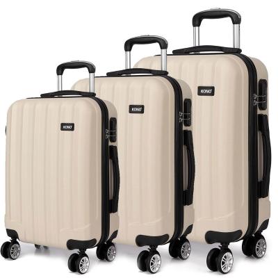 China ABS Vintage Suitcase Luggage Trolley Luggage Bag Travel Luggage for sale