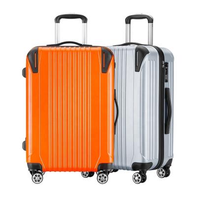 China Fashionable Fast Delivery Airport Hardcase Travel Trolley Suitcase 3 Pieces Luggage Bag Color for sale