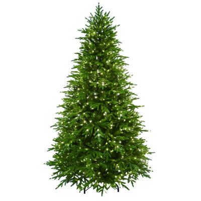 China Holiday Decorations Wholesale Various Colors Grade PVC Christmas Plants Artificial Decorations Handmade Christmas Trees With Light for sale