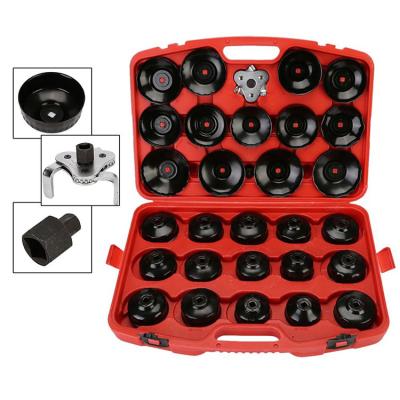 China Universal Oil Filter Wrench Set Universal 30pcs Vehicle Tools Best Auto Repair Tools for sale