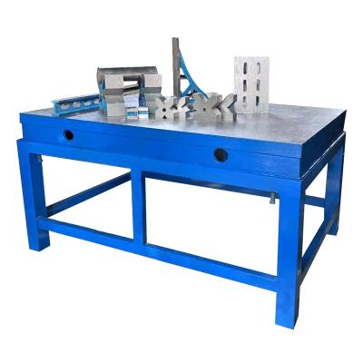 China The cast iron surface plate test rig grinding plate wear resistance and pressure resistance tool measuring set for sale