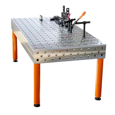 China Wear resistance and pressure resistance 3D Table table large welding welding platform freely according to your welding pieces size for sale