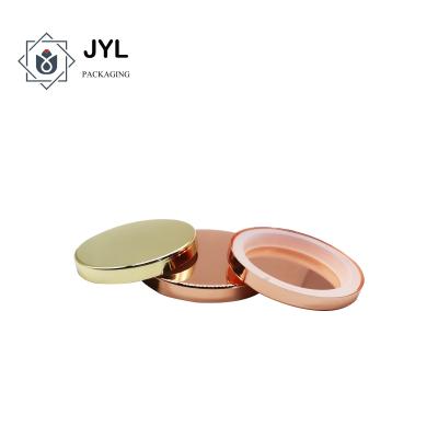 Cina Coperchi piani antipolvere della candela del metallo di RoHs, Rose Gold Candle Jar Lids inossidabile in vendita