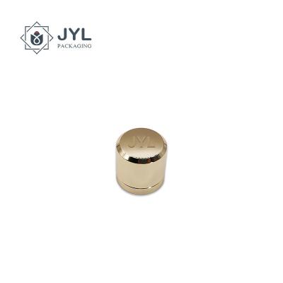 China Magnetic Metal Perfume Cap Electroplated Zinc Alloy Anti Corrosion for sale